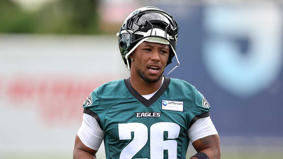 How a book taught Eagles’ Saquon Barkley not to give a damn about Derrick Henry, Christian McCaffrey