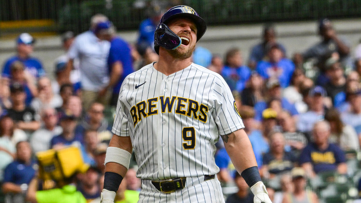 Why Jake Bauers isn’t playing in first game of big Brewers-Cubs series