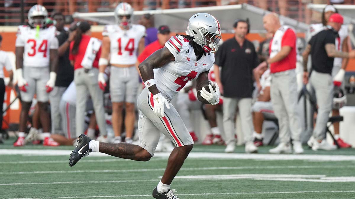 Jeremiah Smith somehow passes century mark before halftime vs. Texas