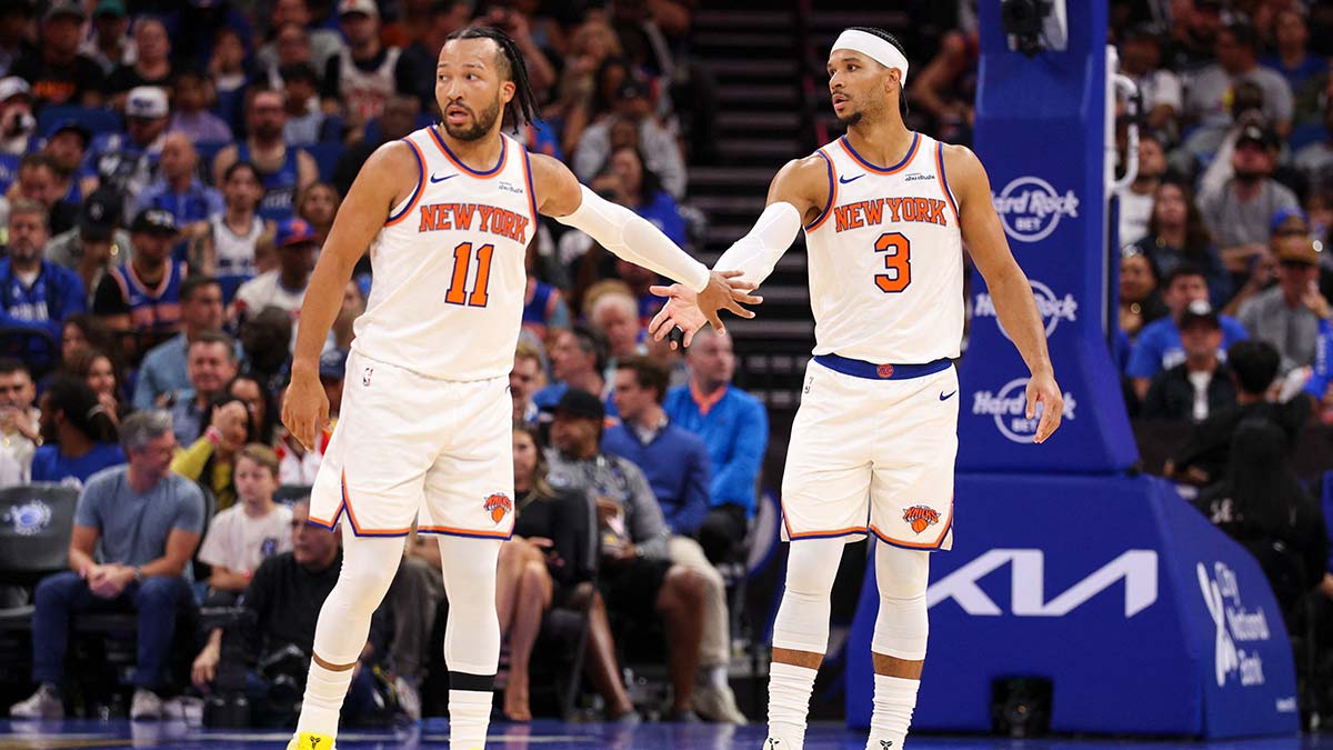 Knicks star Jalen Brunson’s Media Day was very predictable, including the customary Josh Hart jab