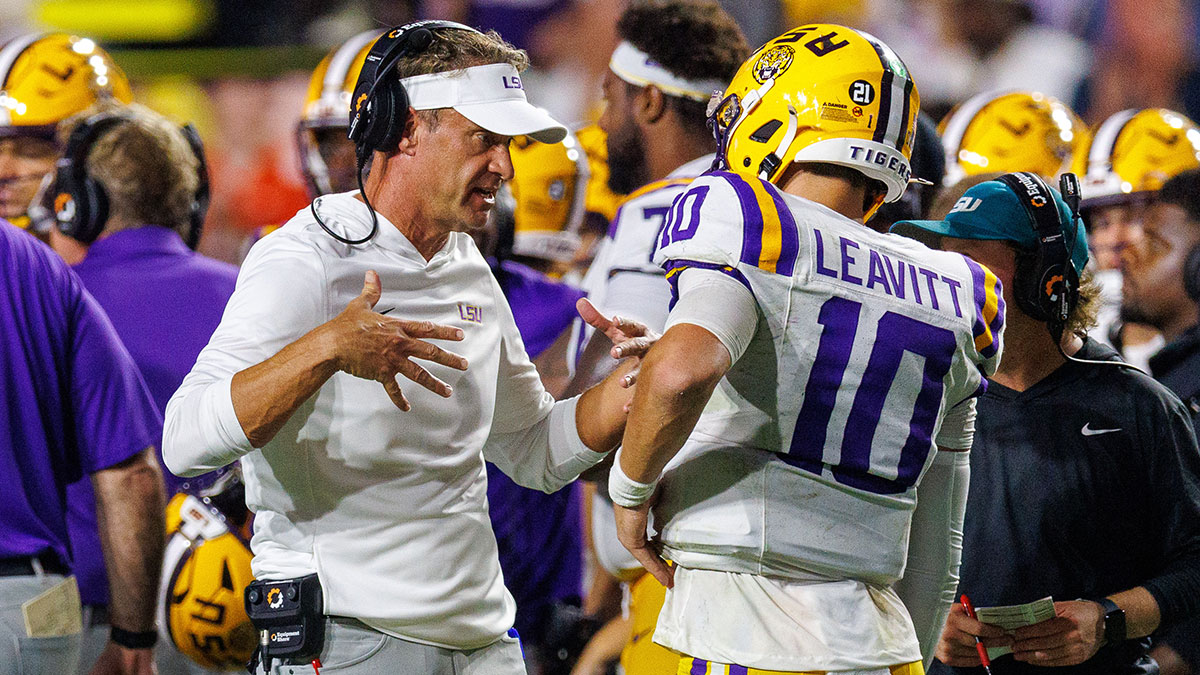 LSU football coach Lane Kiffin’s fiery halftime speech from Clemson game allegedly leaked, and it has a whole bunch of F-bombs