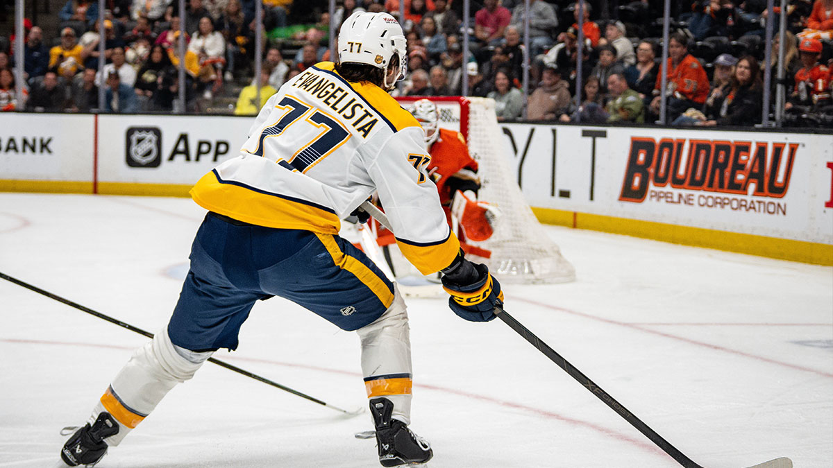 Devils’ Luke Evangelista breaks silence after trade from Predators