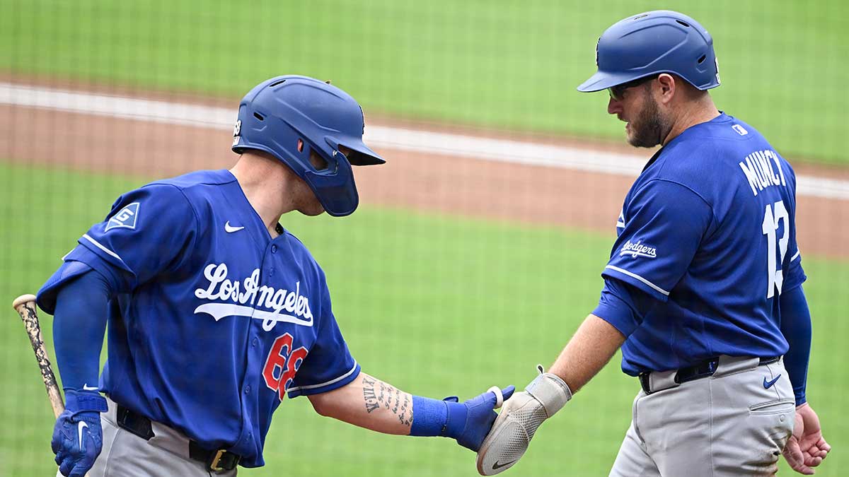 Dodgers’ Max Muncy, Dalton Rushing scratched just hours before first pitch vs. Nationals