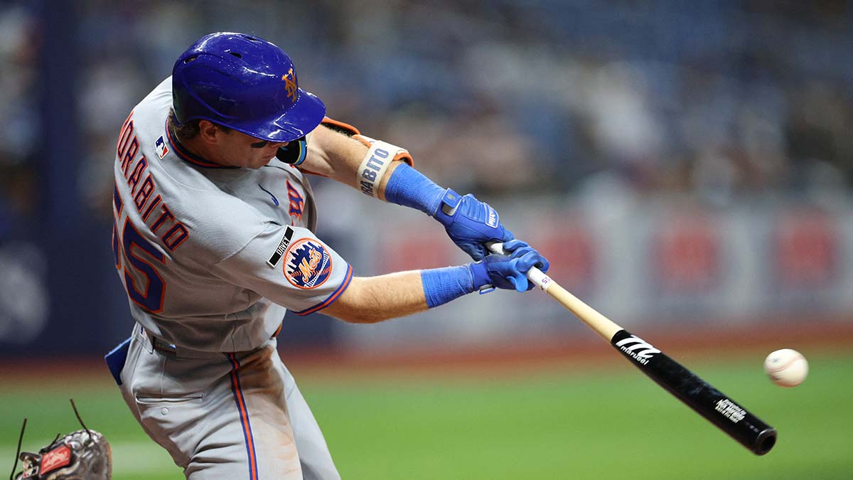 Mets’ Nick Morabito drops perfect reaction to 1st MLB hit