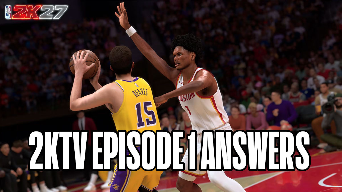 NBA 2K27 2KTV Episode 1 Answers