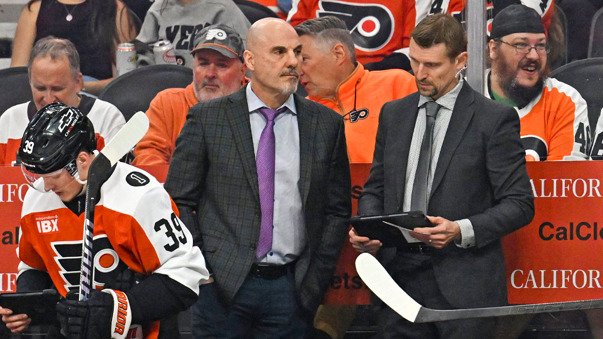 Does Flyers coach Rick Tocchet regret calling out Matvei Michkov last season?