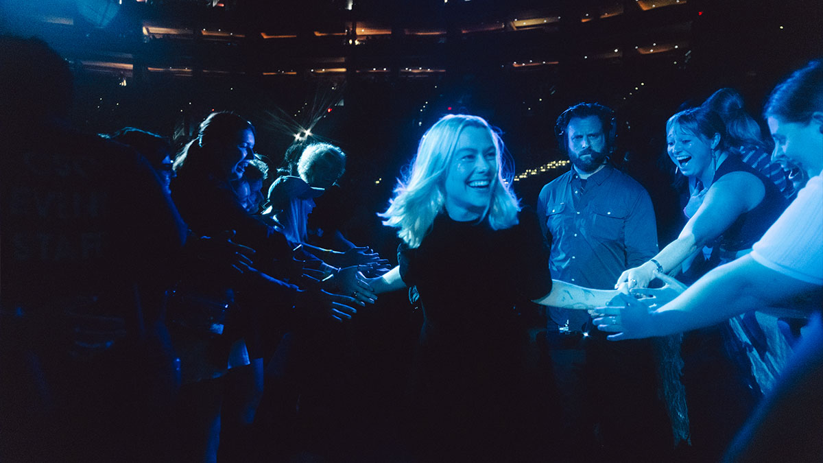 Phoebe Bridgers and her fans.