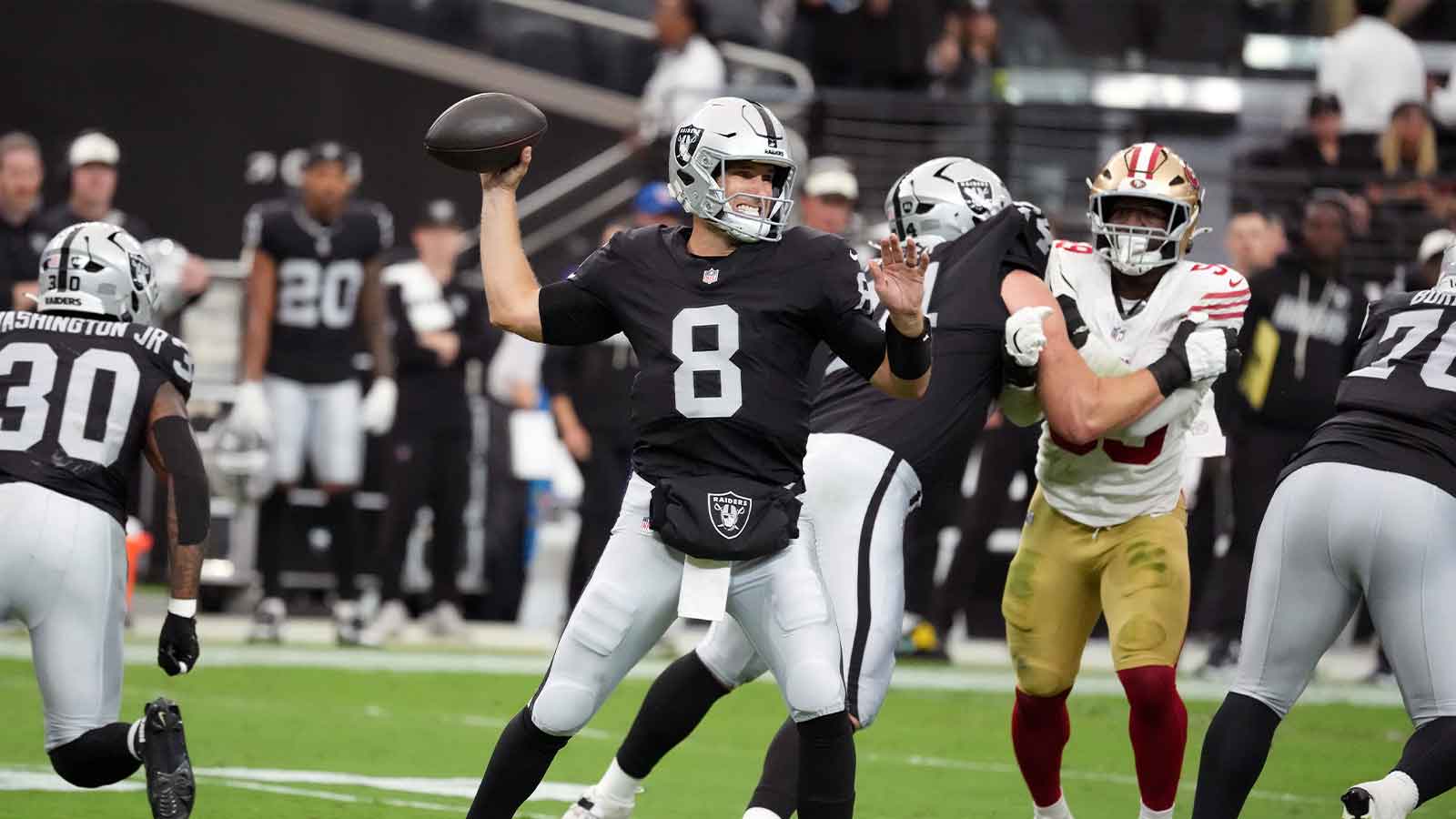 Raiders add ex-49ers WR ahead of Week 1 opener