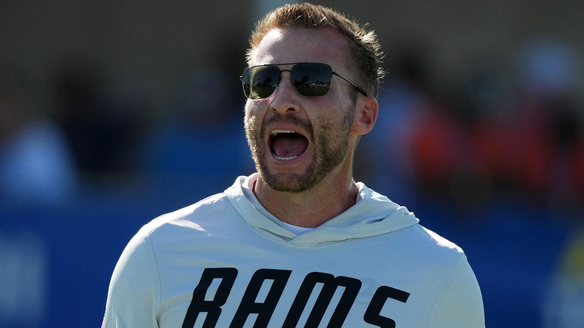 Rams’ Sean McVay hilariously roasts himself over Australia travel plans