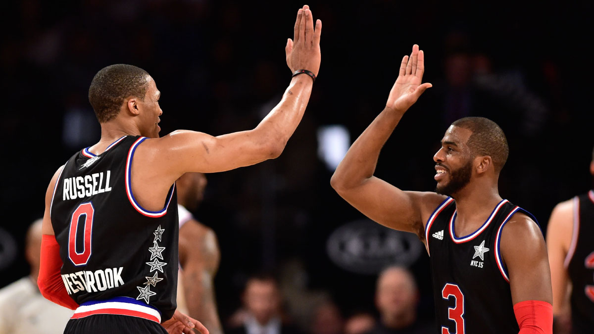 Chris Paul fully documents Italy vacation with Russell Westbrook, and Russ was loving it