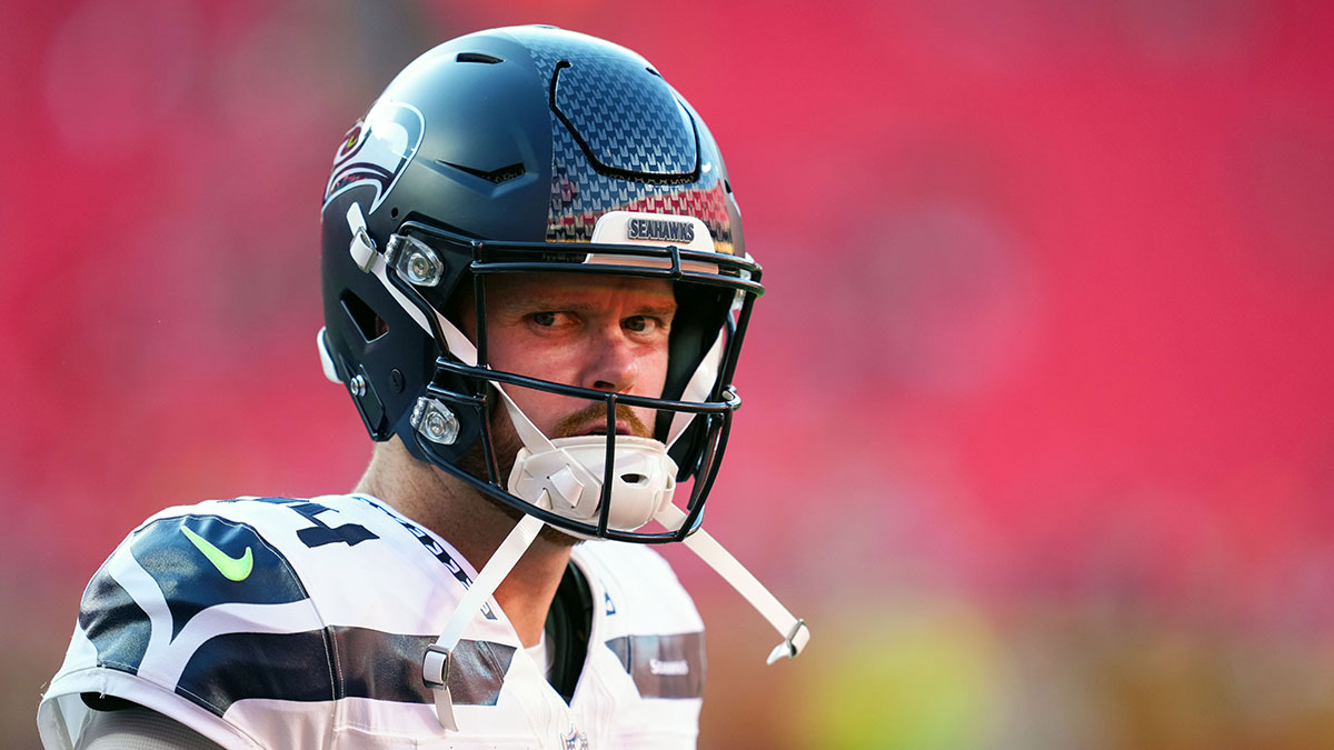 Seahawks’ Sam Darnold breaks down hidden challenge of throwing to Jaxon Smith-Njigba