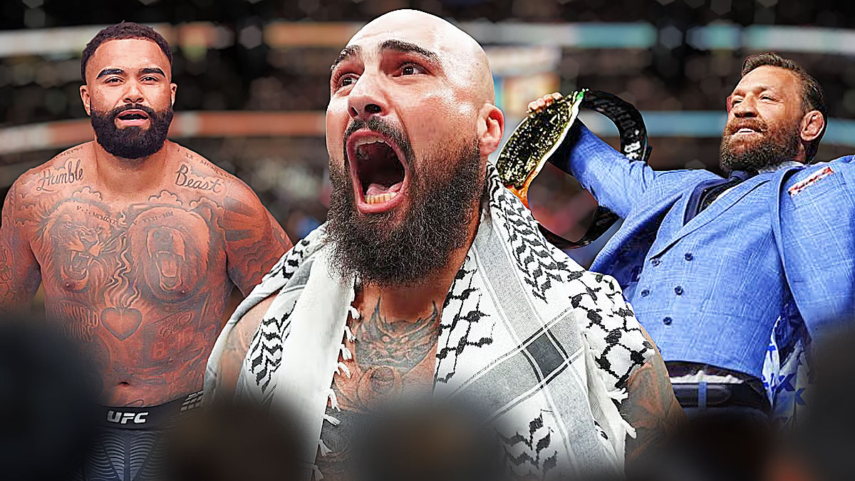 UFC’s Sean Sharaf credits Conor McGregor after 12-second knockout win over Gable Steveson