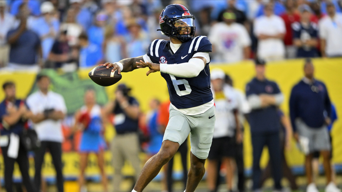 Ole Miss football's Trinidad Chambliss gets ‘absolute weapon' moniker after Rebels' close call vs. Louisville