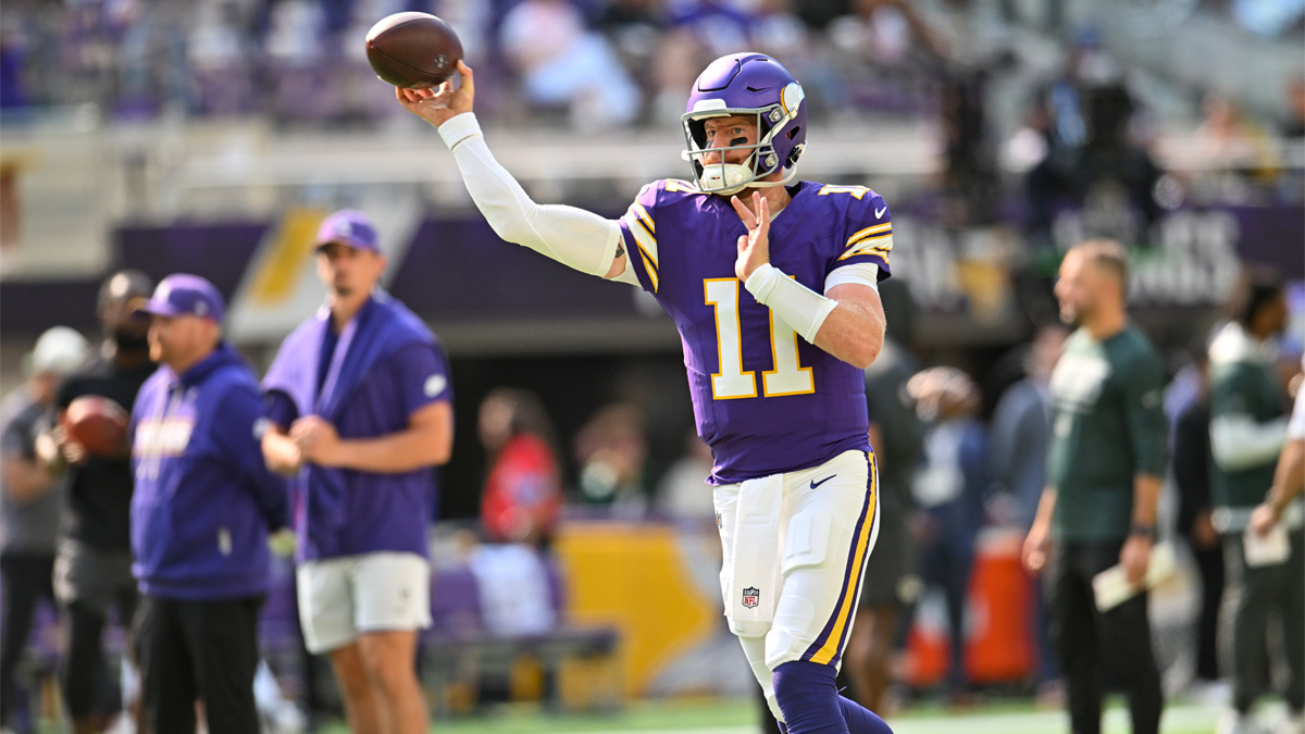 Vikings’ Carson Wentz earns $100,000 in historic showing after replacing Kyler Murray