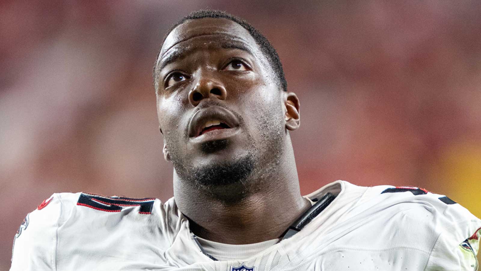Atlanta Falcons defensive end Zach Harrison (96) after the game against the San Francisco 49ers at Levi's Stadium. 