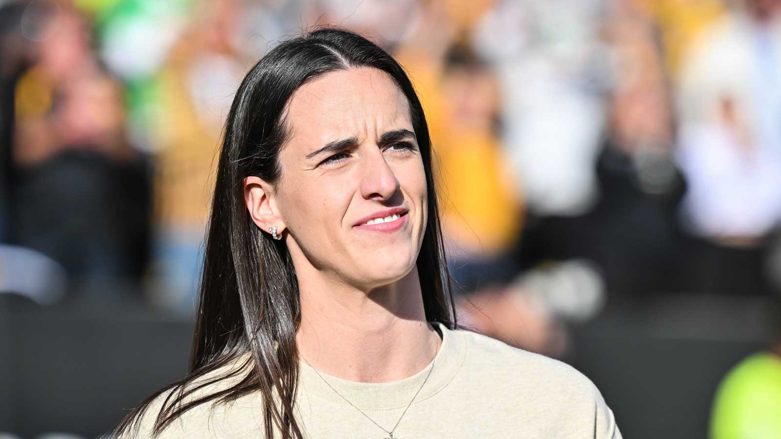 Fever’s Caitlin Clark makes obvious prediction for Iowa-Ohio State football clash