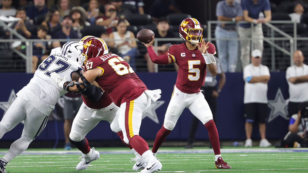 Commanders’ Crucial Jayden Daniels injury update hints at Week 5 availability