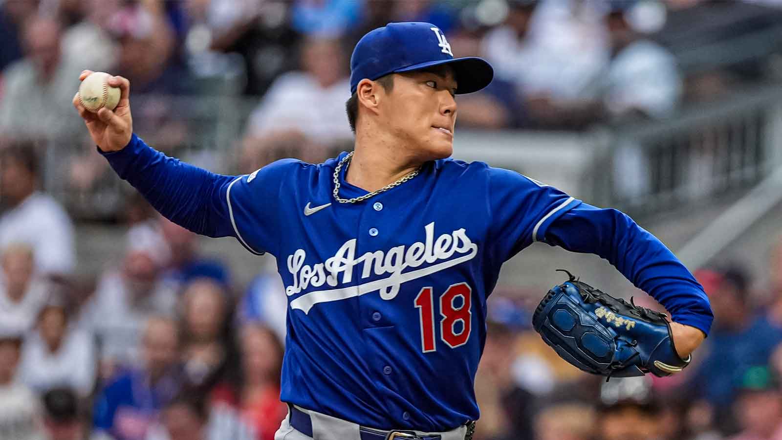 Dodgers’ Yoshinobu Yamamoto makes all kinds of history with Game 3 gem vs. Braves