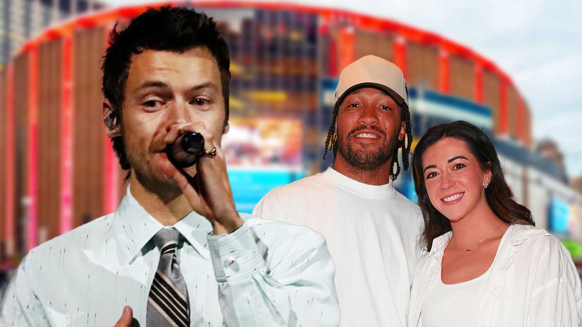Knicks’ Jalen and Ali Brunson attend another Harry Styles MSG show