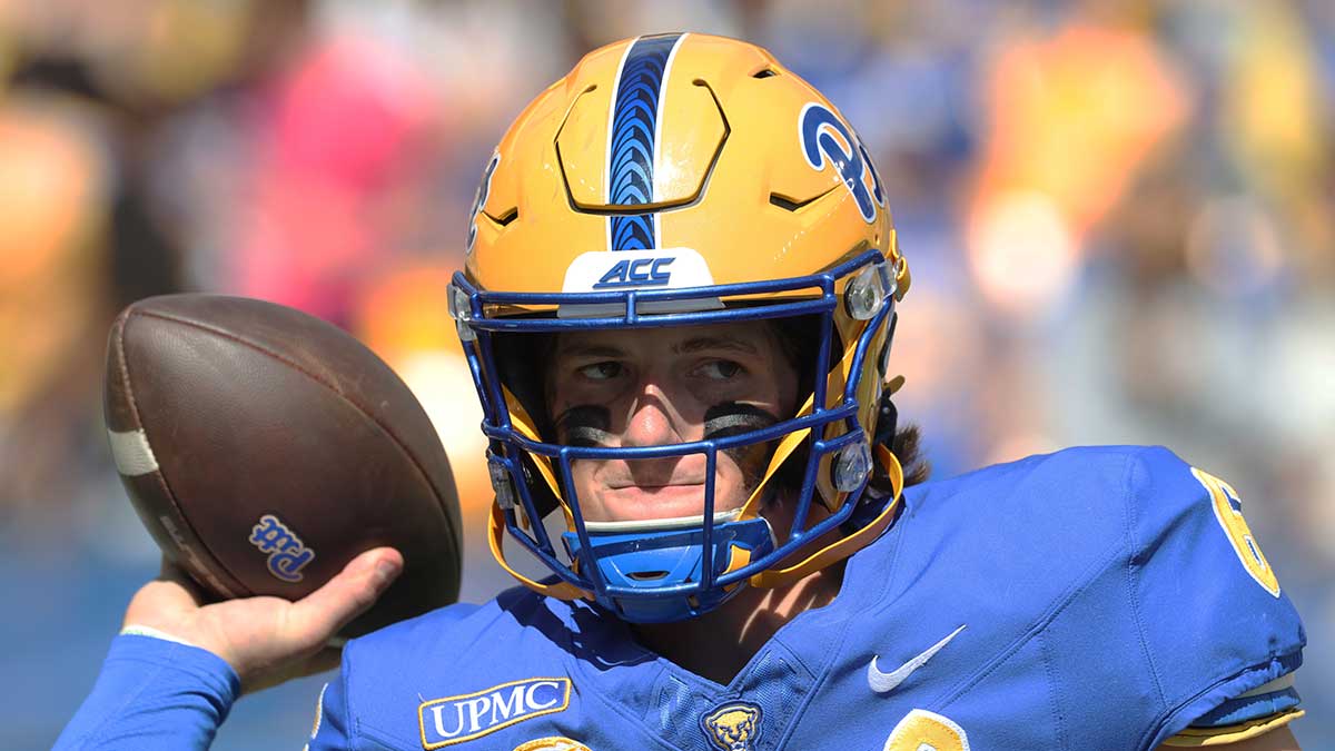 Pitt QB Mason Heintschel exits Virginia Tech clash with leg injury