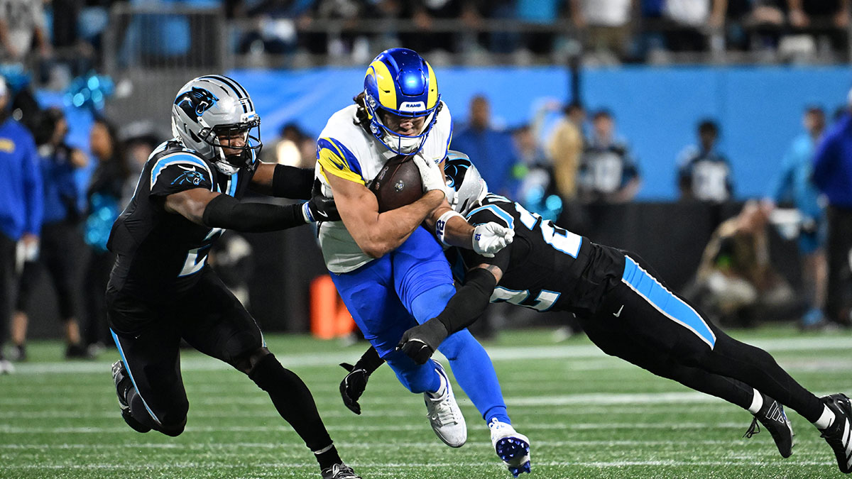Stephen A. Smith’s take about Rams WR Puka Nacua’s injury has Dan Orlovsky, Marcus Spears shaking their heads
