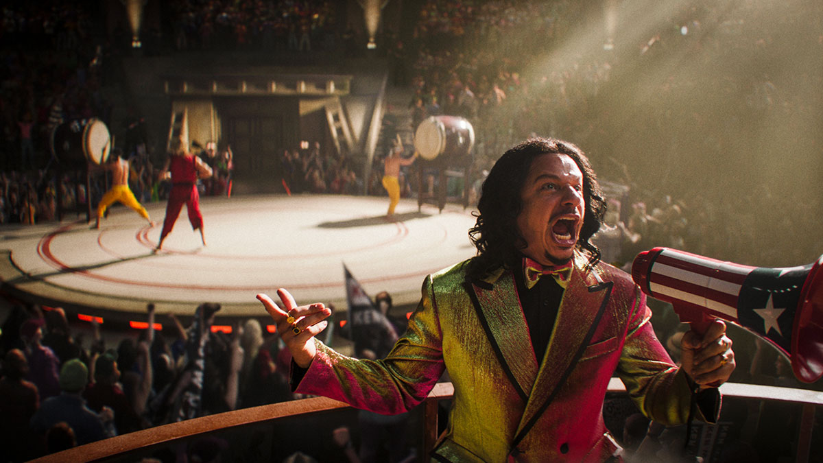 Eric André as Don Sauvage in Street Fighter.