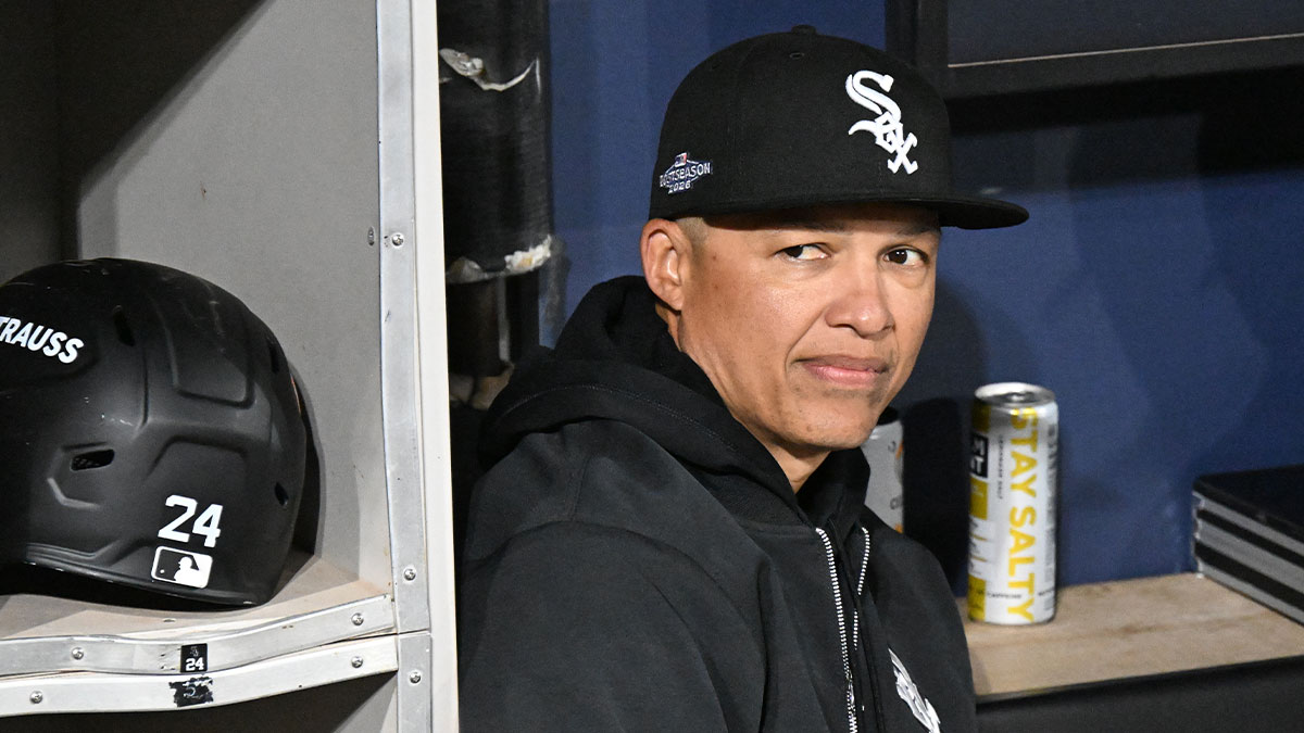 Chicago White Sox manager Will Venable before the game between the Cleveland Guardians and the White Sox in game four of the ALDS for the 2026 MLB Playoffs at Rate Field.